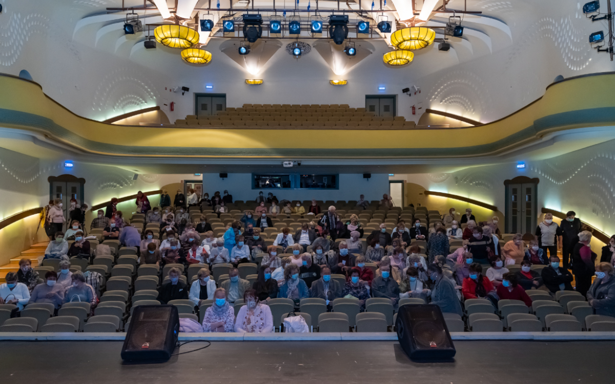 Auditorium of the Balaton Theatre