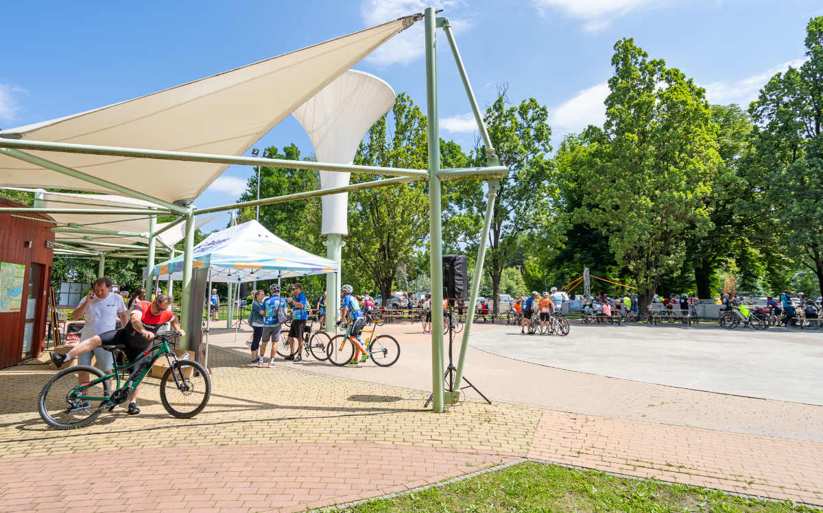 Energie-Ort für verschiedene Radsport-Veranstaltungen