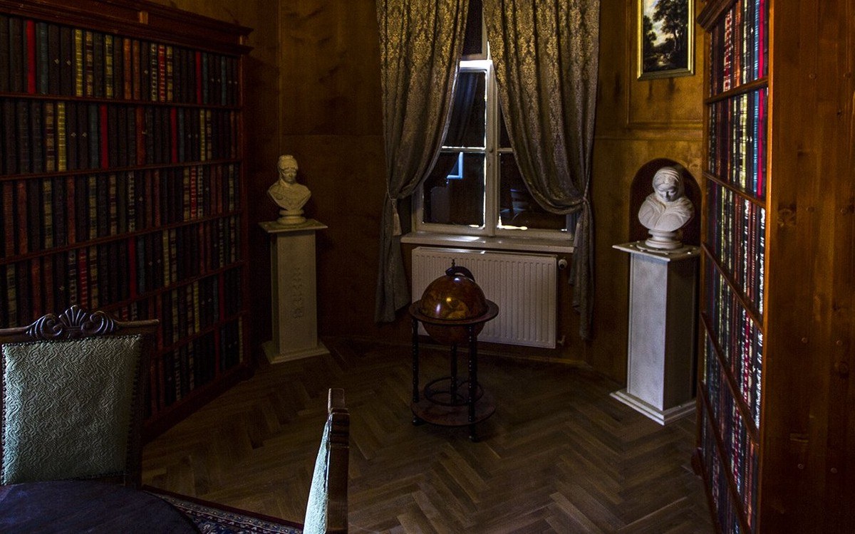 Festetics szabadulószoba a Balatoni Múzeum épületében