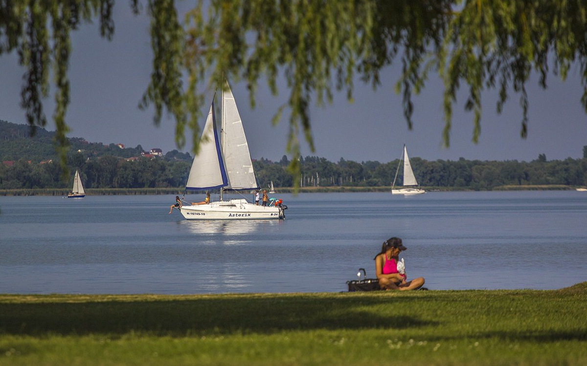 Segeln auf dem Balaton Seen