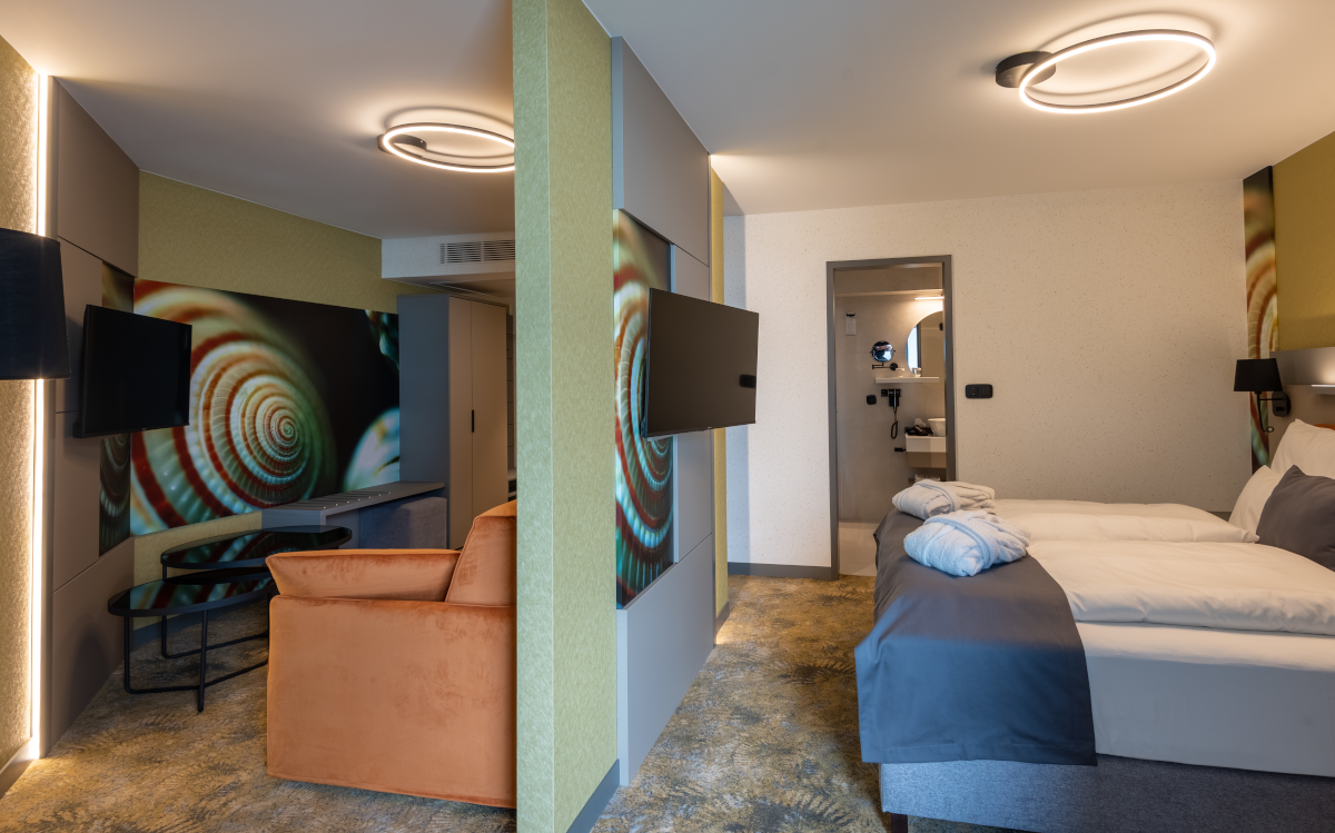 Superior Deluxe Room at Hotel Helikon Keszthely****