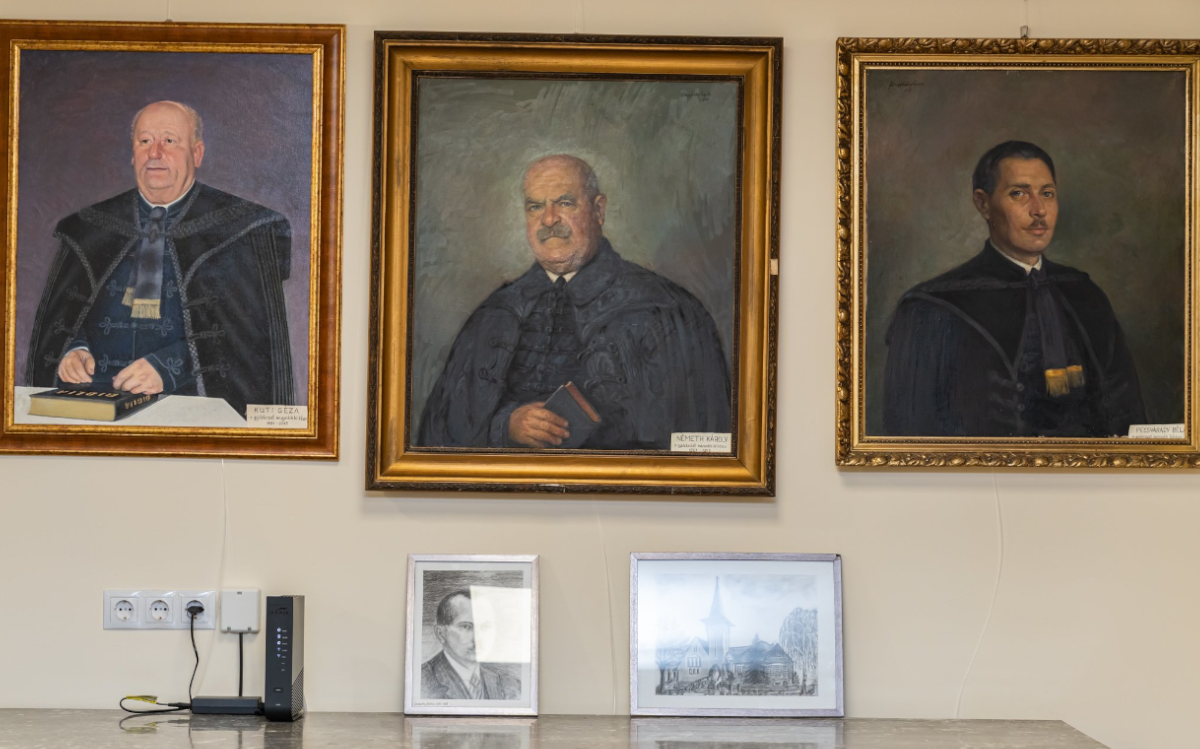 Keszthelyi református közösség lelkészeinek portréi