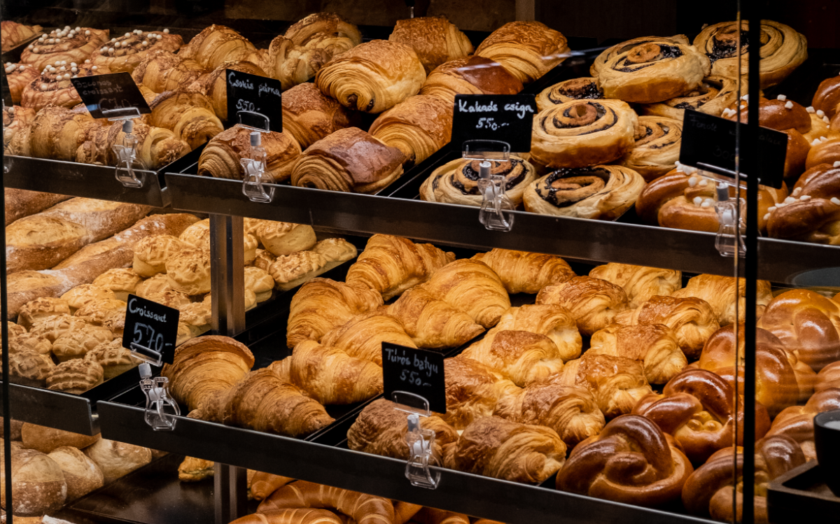 Bird's Eye Bakery offers a wide variety of pastries.