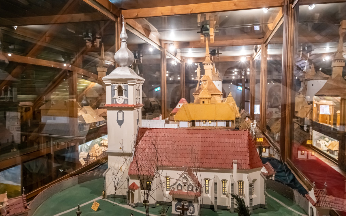 The Babamuseum also showcases the architecture of Hungarian landscapes.