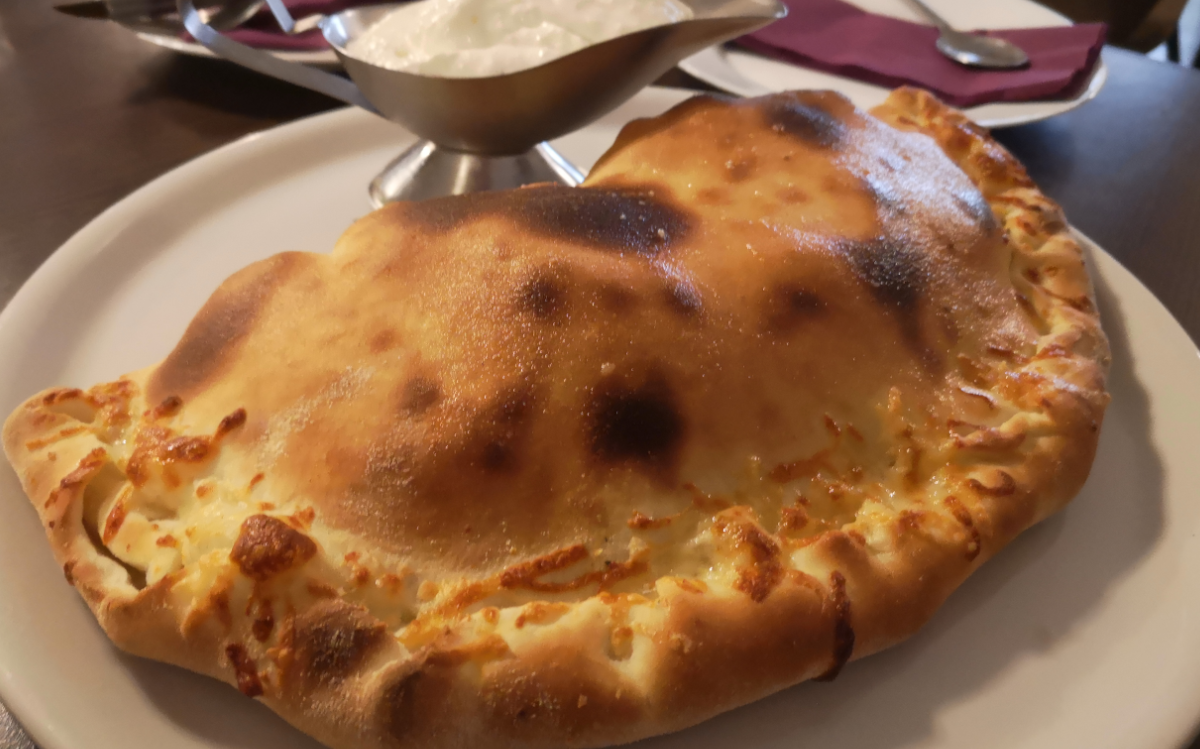 Calzone in the Royal Restaurant Keszthely's selection
