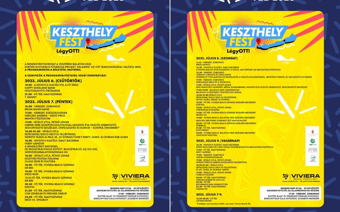 Keszthelyfest - plakát