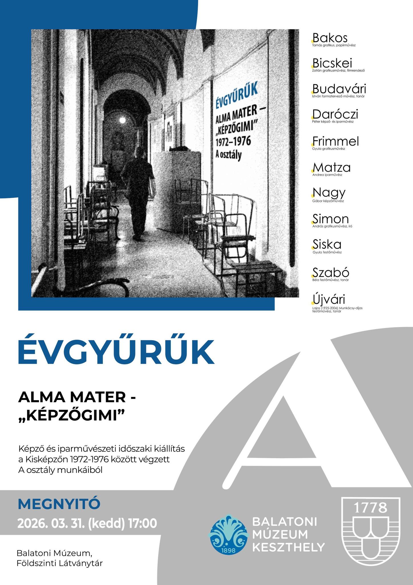 Évgyűrűk – Alma Mater – „képzőgimi”