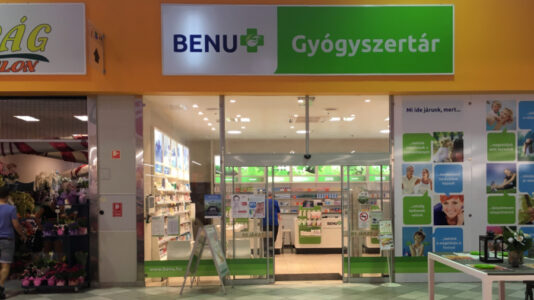 Benu Gyógyszertár Interspar, Keszthely