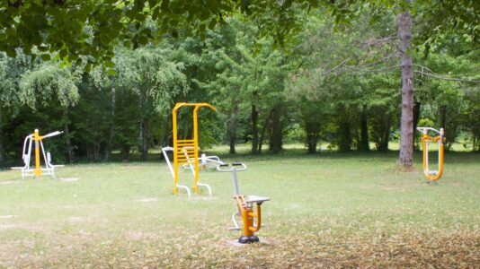 Fitneszpark és szabadtéri edzőterem Keszthelyen, Egyetemi sportpálya