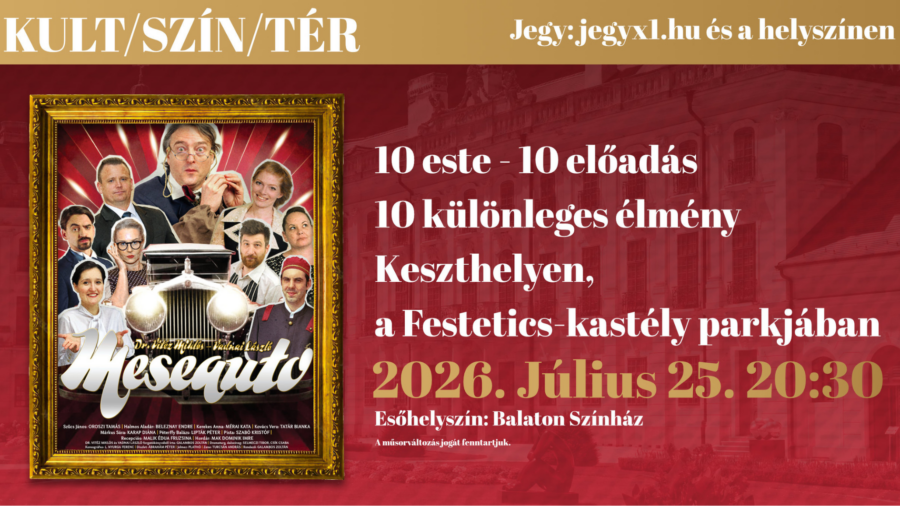 KULT/SZÍN/TÉR – Meseautó – zenés vígjáték