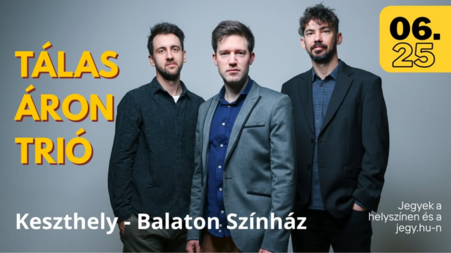 Jazz-a-vége koncertsorozat - Tálas Áron Trió