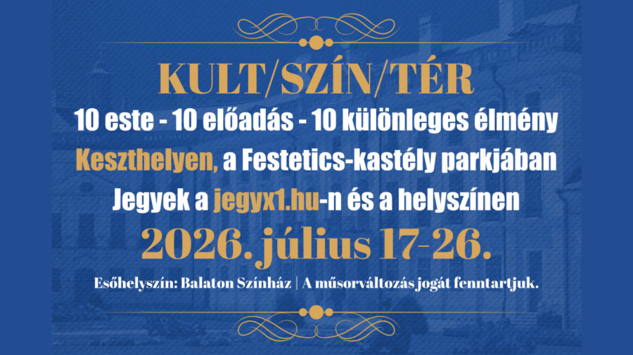 KULT/SZÍN/TÉR 2026