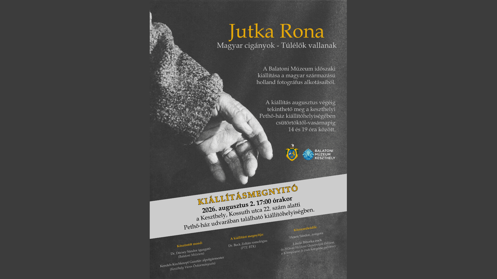 Keszthely Jutka Rona Magya cigányok - Túlélők vallanak