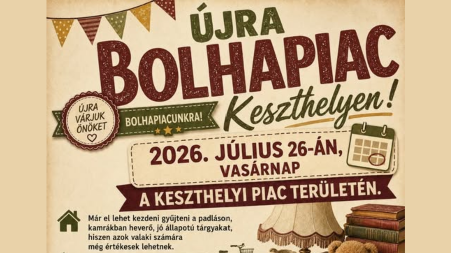 Újra Bolhapiac Keszthelyen