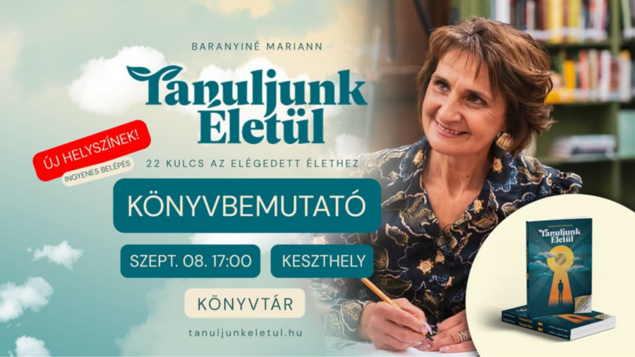 Tanuljunk Életül - Könyvbemutató Baranyiné Mariannal