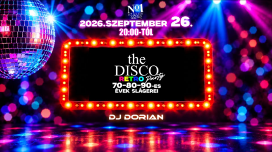 the DISCO RETRO party