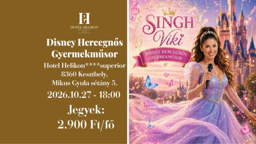 Disney Hercegnős Gyermekműsor a Singh Vikivel