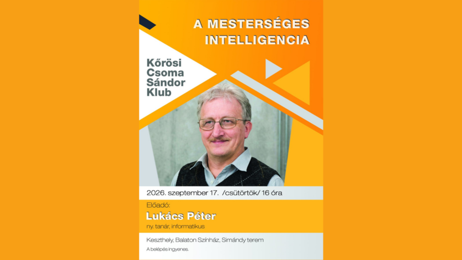 Kőrösi Csoma Sándor Klub - A mesterséges intelligencia