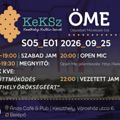 Összművészeti est Keszthely Ánizs