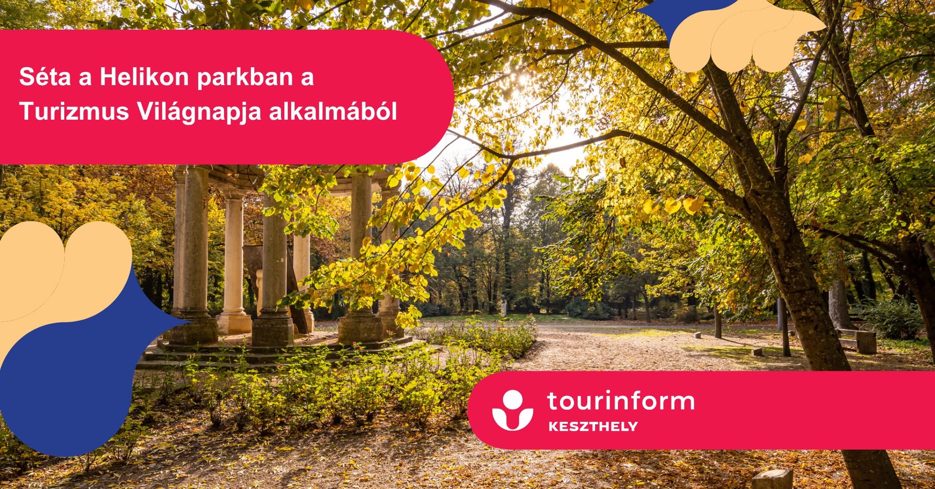Séta a Helikon parkban Barna Dániel vezetésével a Turizmus Világnapja alkalmából