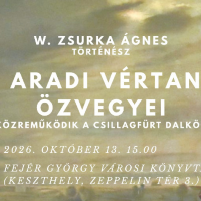 W. Zsurka Ágnes történész előadása