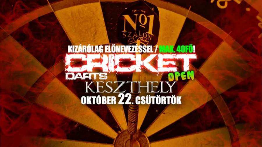 Cricket Darts verseny